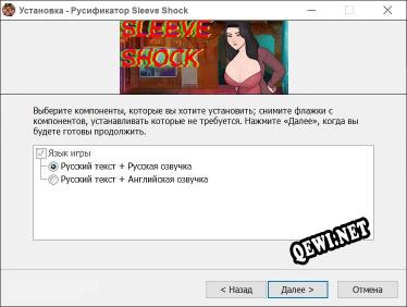 Sleeve Shock полный перевод игры